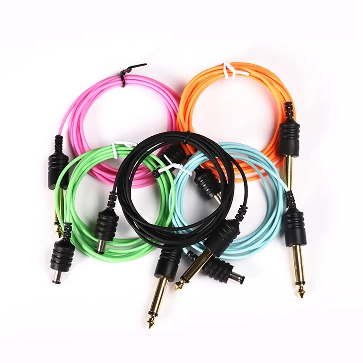 Дълга татуировка DC кабел