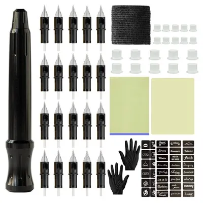 Комплект за татуировки за пръчици и забиване