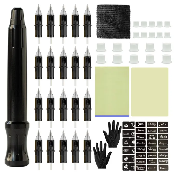 Комплект за татуировки за пръчици и забиване